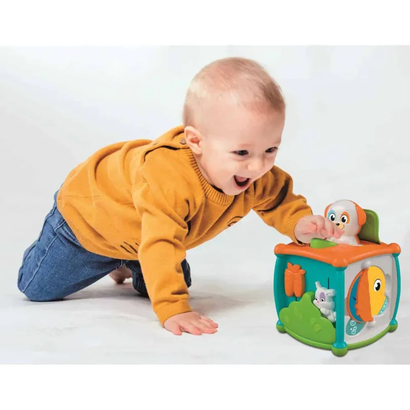Clementoni Baby Activiteiten Kubus> Interactief|Baby & Peuter
