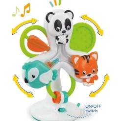 Clementoni Baby Ring en Ring Dieren voor hoge stoel> Baby & Peuter