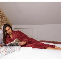 Badjas Florence bordeaux XL/XXL><noscript><img width=