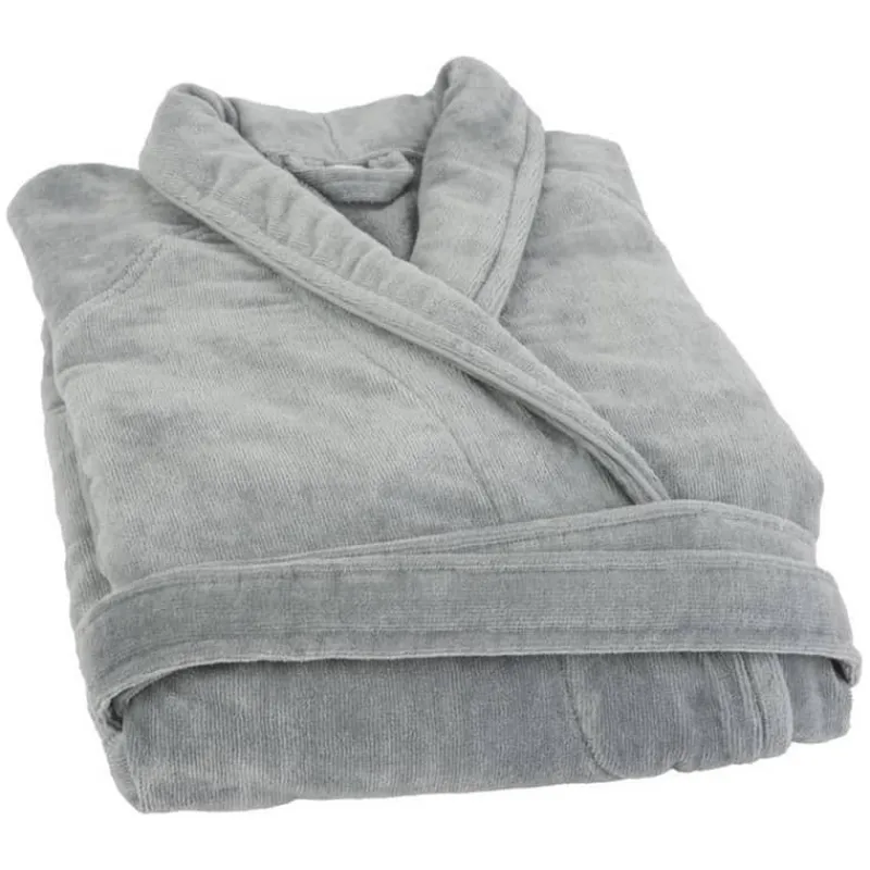 Badjas Florence silver blue XL/XXL> Textiel|Cadeautip