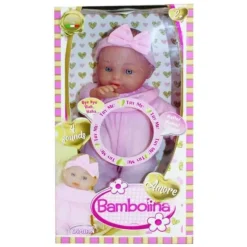 Bambolina Amore babypop met geluid> Poppen