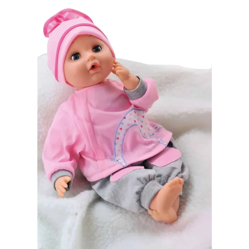 Bambolina babypop met mondbeweging + geluid> Poppen