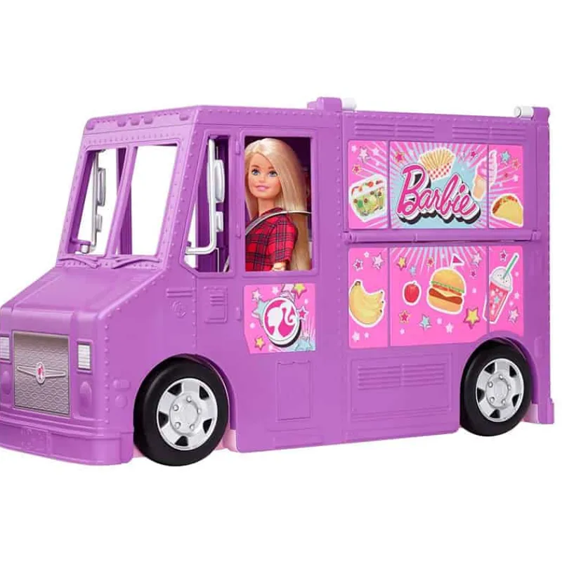Barbie, Mattel Barbie Food Truck> Speelsets|Poppen