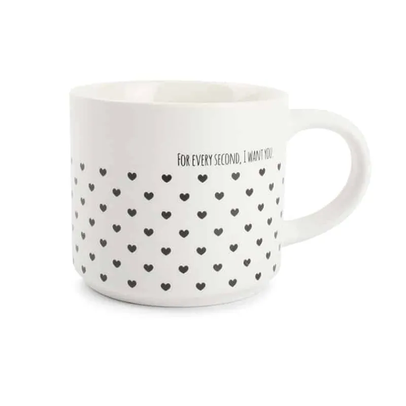 ONA Beker hartjes Amor 46cl.> Glazen & Bekers