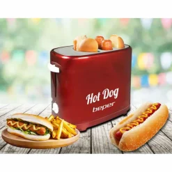Beper Hotdogmaker (750W) rood></noscript> Koken & Bakken|Keuken