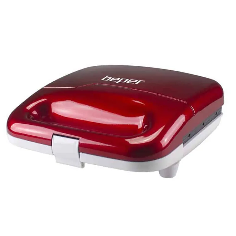 Beper Stokjeswafelmaker (850W) rood> Koken & Bakken|Keuken