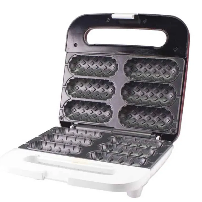 Beper Stokjeswafelmaker (850W) rood> Koken & Bakken|Keuken