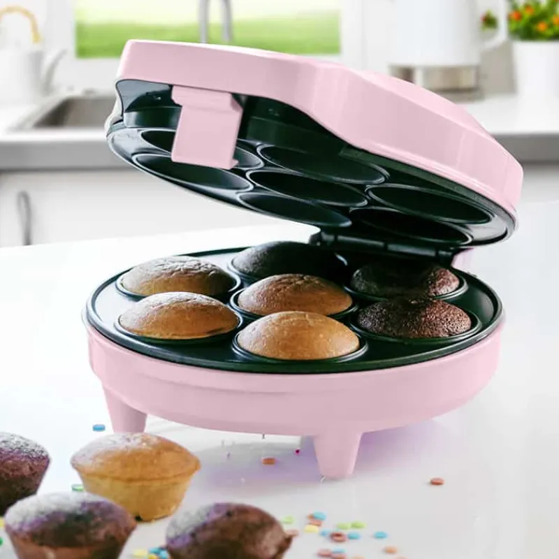 Bestron Cupcakemaker (700W) roze> Keuken|Koken & Bakken