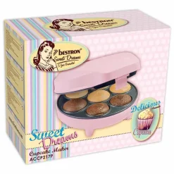 Bestron Cupcakemaker (700W) roze><noscript><img width=