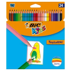 Bic kleurpotloden Tropiccolors (24 stuks)> Schrijven & Tekenen