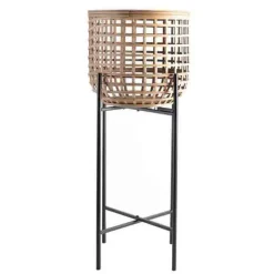 Bloempot op voet (30x30x76cm)> Bloemen & Planten