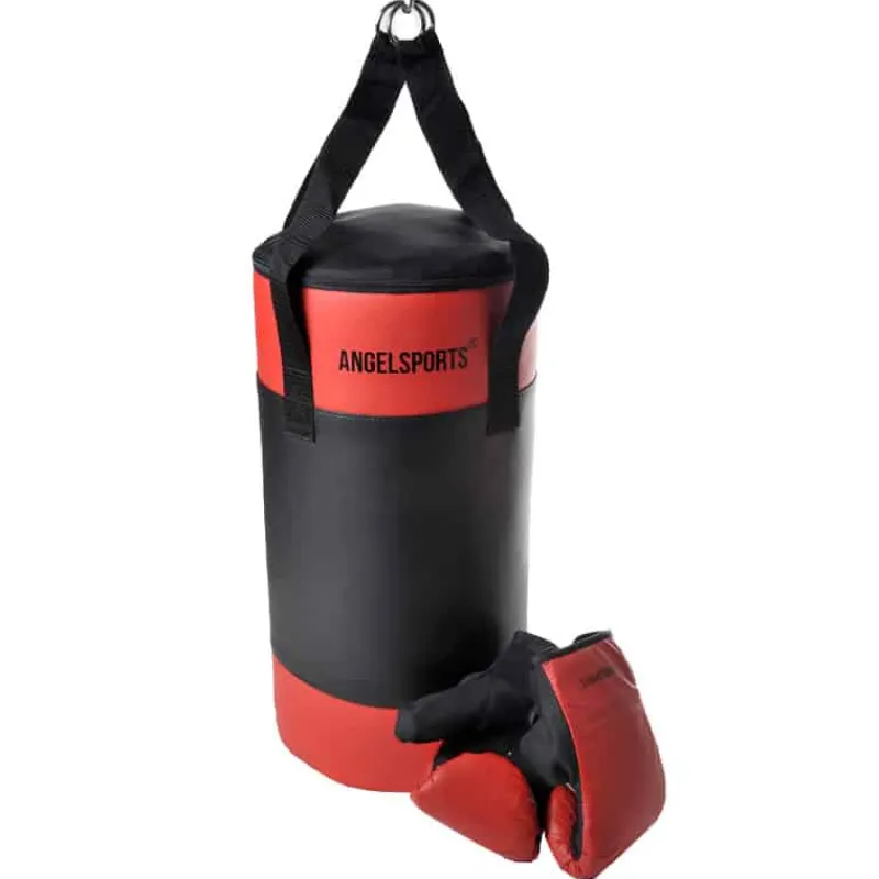 Engelhart Bokszak 50cm met 2 handschoenen> Fiets & Sport