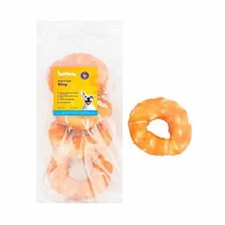 Boomy Select hide ring chicken (10cm) 400gr> Hond