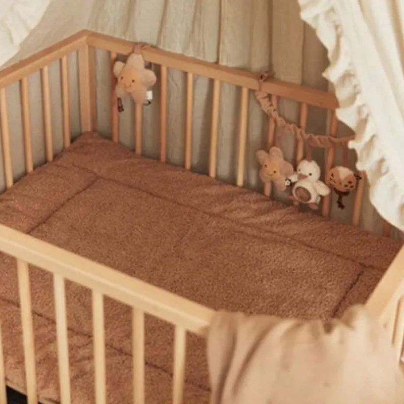 Boxkleed Boucle Biscuit> Babypark & Bed|Baby & Peuter