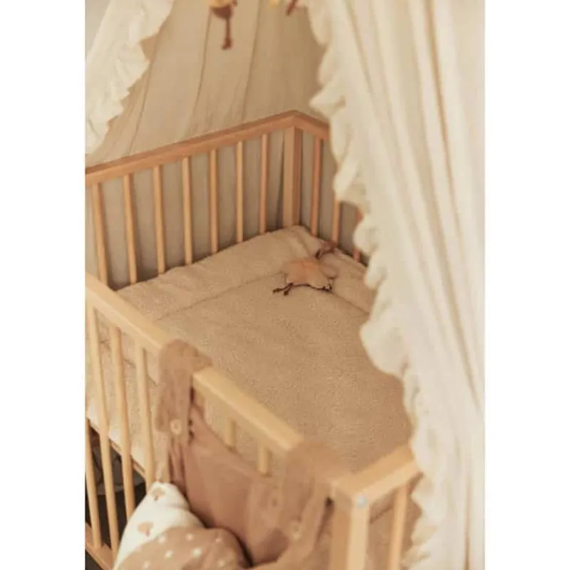 Boxkleed Boucle Naturel> Babypark & Bed|Baby & Peuter