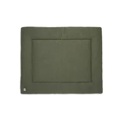 Boxkleed Pure Knit Leaf Green> Babypark & Bed