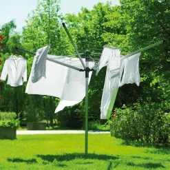 Brabantia Droogmolen Lift-O-Matic (50m) met metalen grondanker> Gereedschap