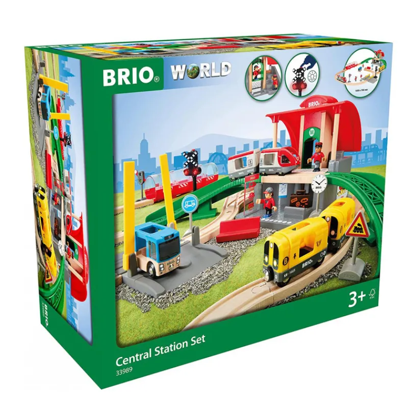 Brio Central Station Set> Houten Speelgoed|Creatief