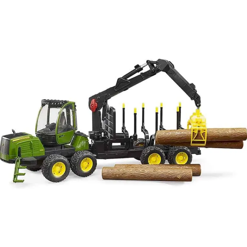 Bruder Bos-transport John Deere 1210E> Speelsets|4 Wielen