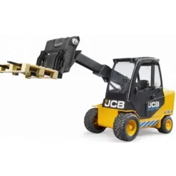Bruder JBC Teletruck + pallet> Speelsets|4 Wielen