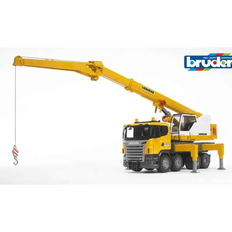 Bruder kraanwagen Liebherr> Speelsets|4 Wielen