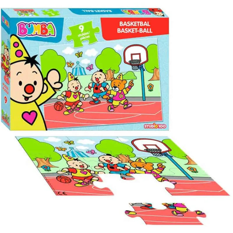 Bumba, Studio 100 Bumba Puzzel sporten en bewegen – Basketbal (9st.)> Baby & Peuter