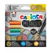 Carioca Maxi Markers (6 stuks) Metallic> Creatief