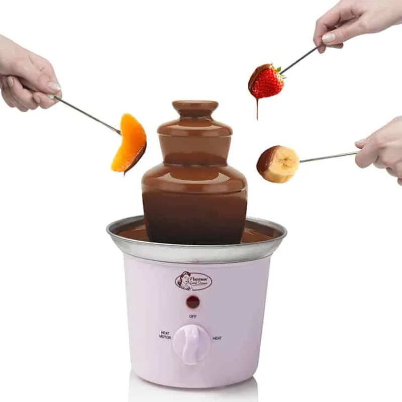 Chocolade fontein roze 60W> Keuken