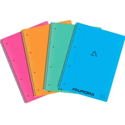 Aurora College Spiraalschrift (A4) geruit> Papierwaren