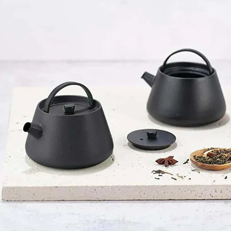 Cosy & Trendy Bill theepot zwart (0,83L) gietijzer> Eetservies