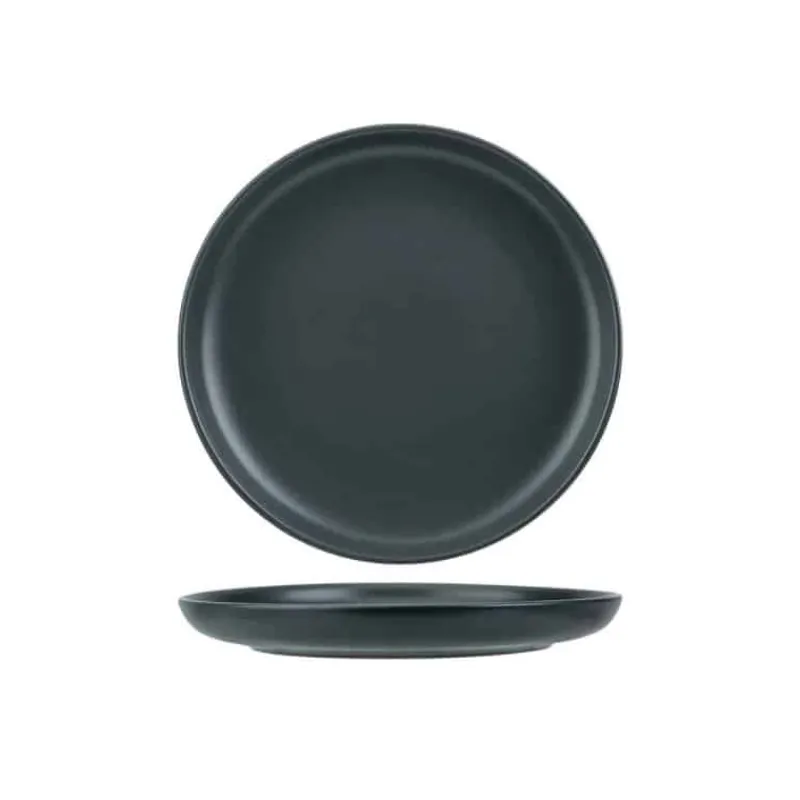 Cosy & Trendy Plat Bord Viva Dark Grey (ø27cm)> Eetservies
