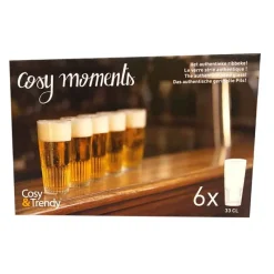 Cosy & Trendy set bierglazen – 6 stuks> Glazen & Bekers