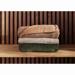 Degen Wieg Velvet Pure Knit Leaf Green> Babypark & Bed