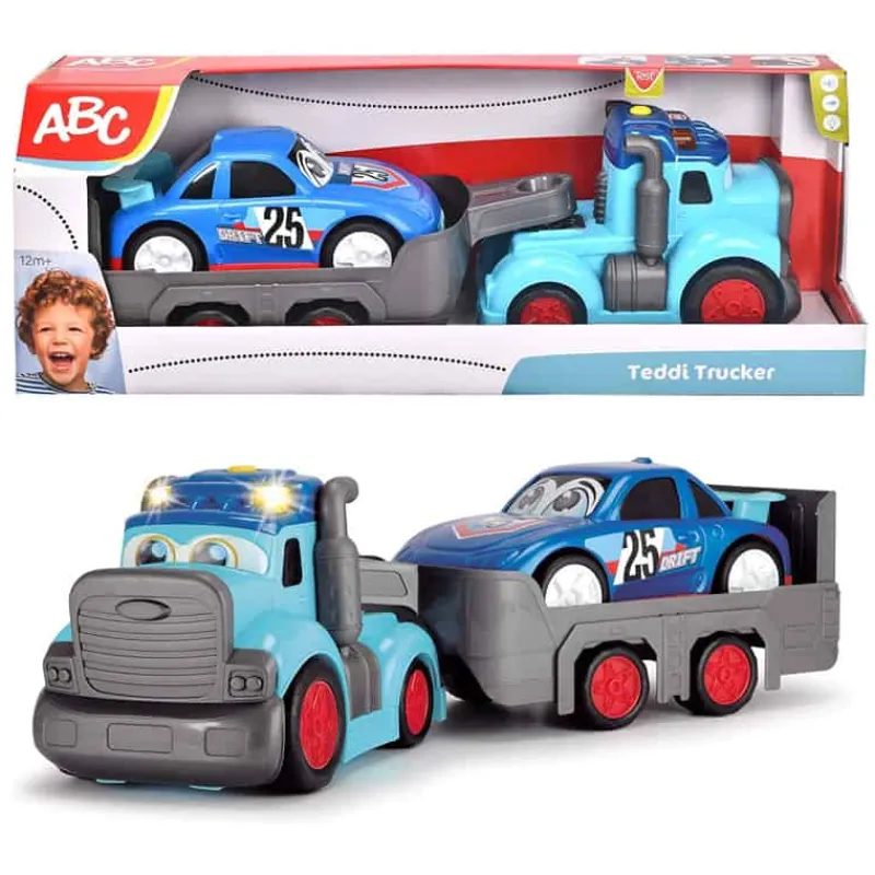 Dickie Toys Dickie ABC Teddi Truck/Trailer (60cm)> Speelsets|Baby & Peuter