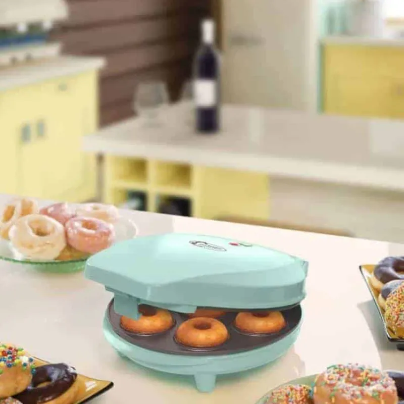 Bestron Donut Maker 6 Stuks 700W Mint> Koken & Bakken|Keuken