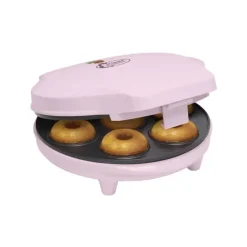 Bestron Donut Maker 6 Stuks 700W Roze> Koken & Bakken|Keuken