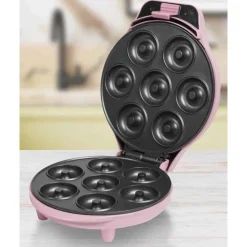 Bestron Donut Maker 6 Stuks 700W Roze><noscript><img width=