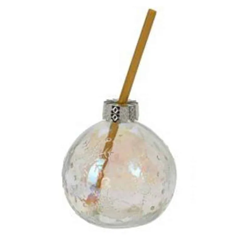 Drinkglas kerstbal (3 ass.)> Eetservies