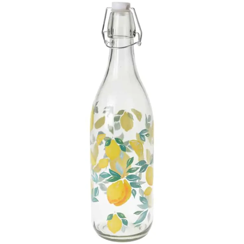 Drinkles (1L) in glas met beugel> Glazen & Bekers