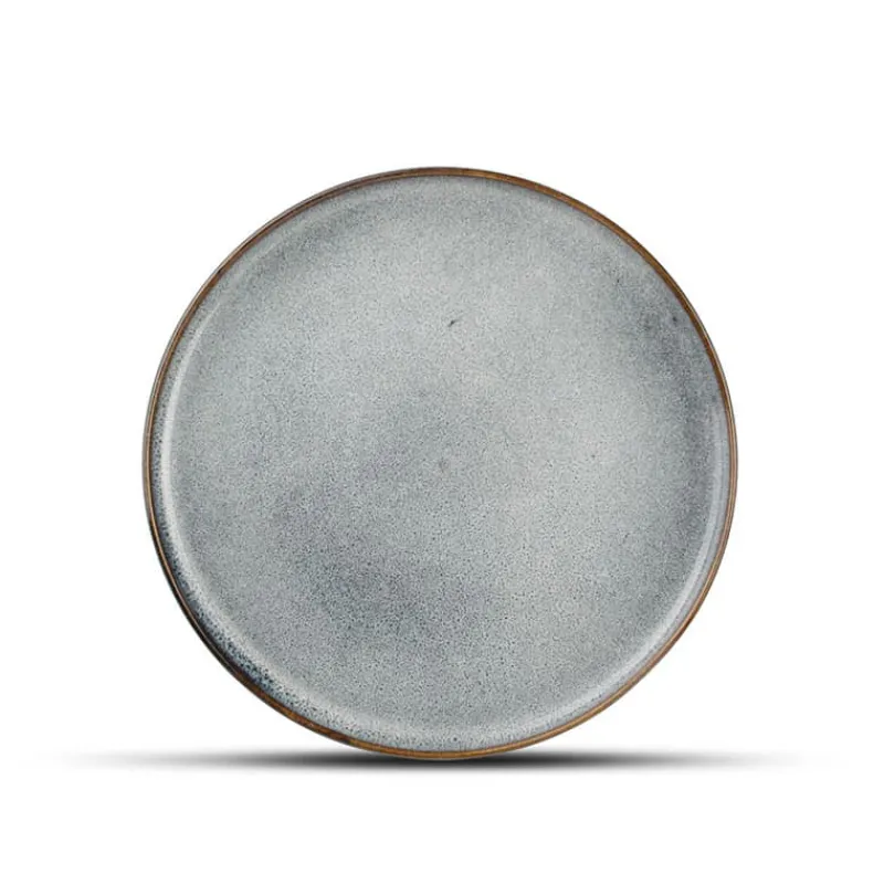 ONA Duna plat bord ø21cm blauw> Eetservies