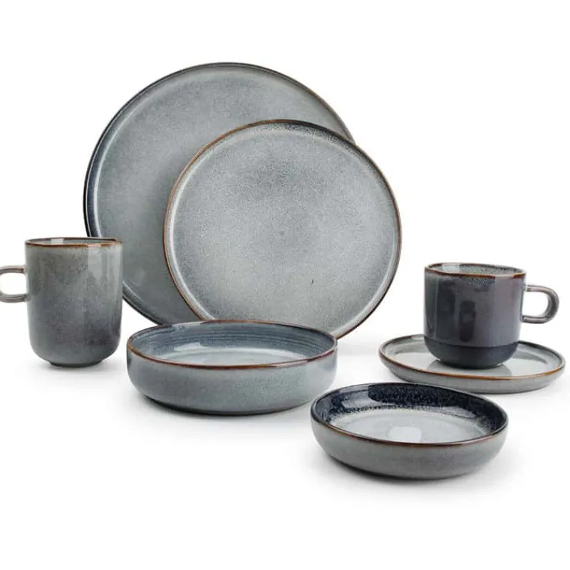 ONA Duna schotel ø14,5cm blauw> Eetservies