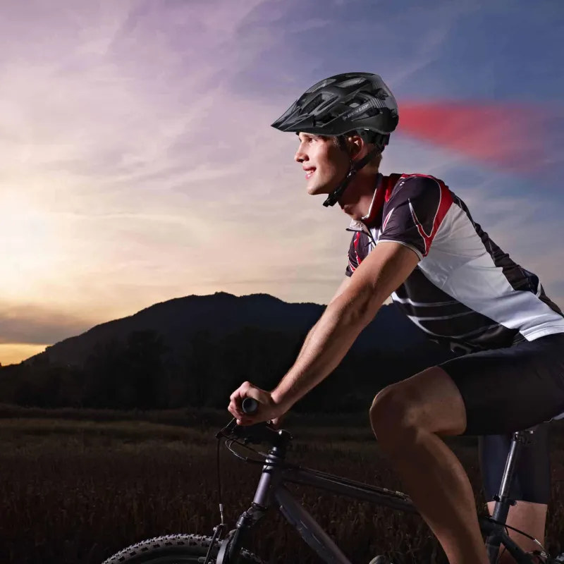 Dunlop Fietshelm Large met Led 58-61cm> Veilig Naar School|Fiets & Auto