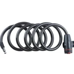 Dunlop spiraalslot 12mm – 180cm> Fiets & Sport