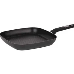 Durable Grillpan Anti-Stick Aluminium (ø28cm)> Koken & Bakken