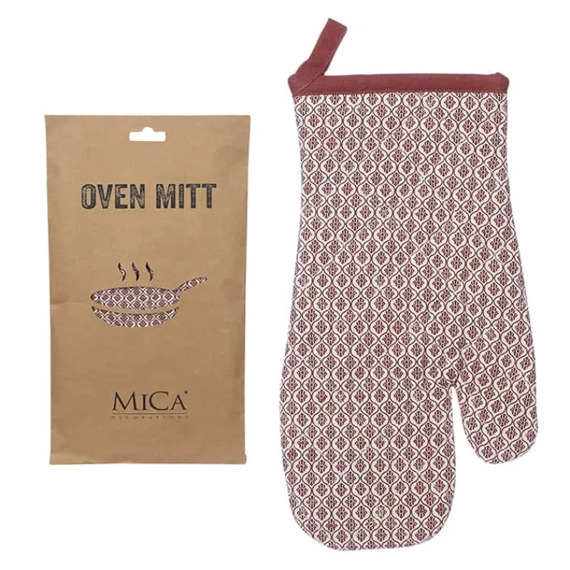 Eadhi ovenwant bruin 32x18cm> Textiel|Koken & Bakken