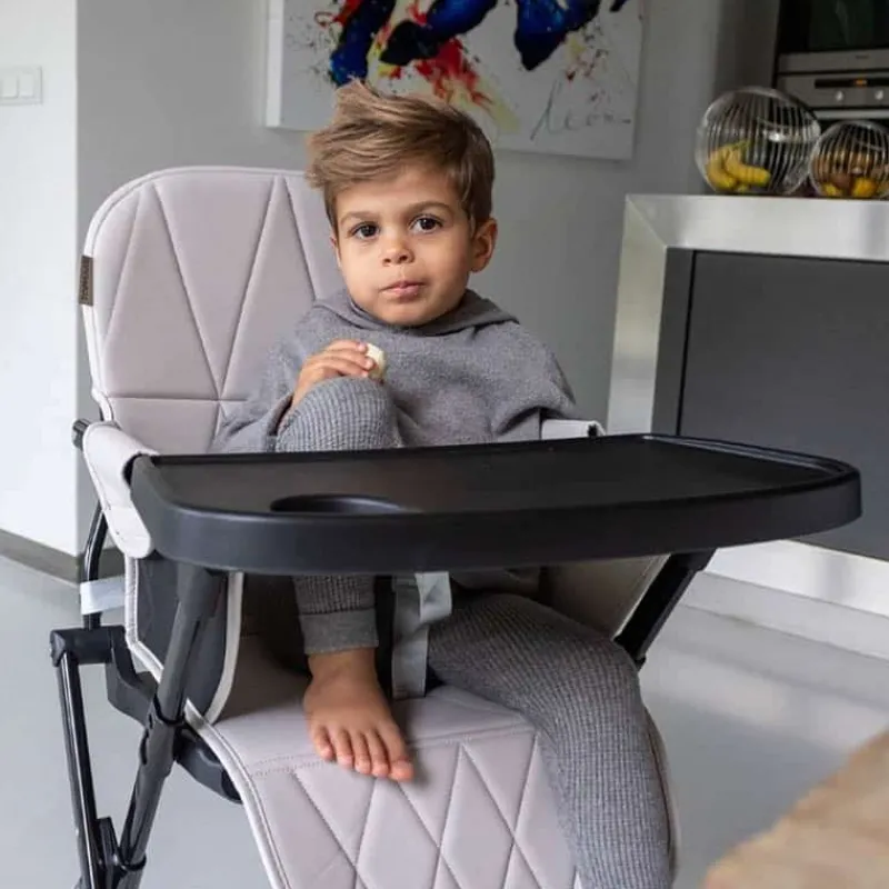 Eetstoel lucky zwart> Babymeubels|Baby & Peuter