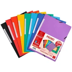 Elastomap Lyon 3-kleps A4> Bureaumateriaal