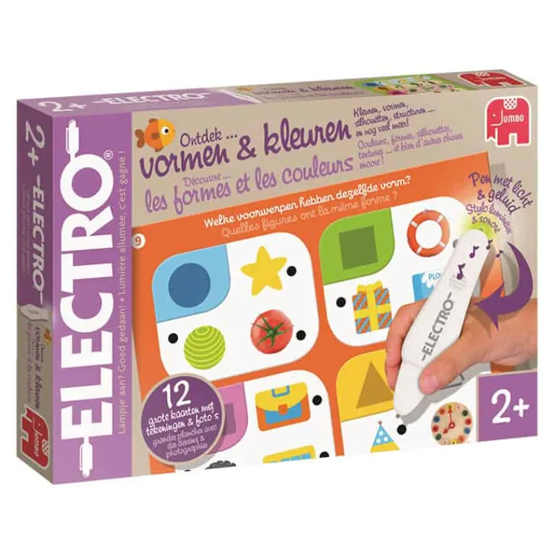 Jumbo Electro wonderpen Ontdek vormenkleuren> Gezelschapspel