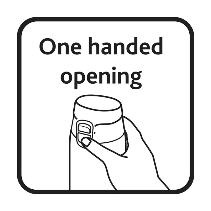 Emsa drinkbus vacuum (0,4L) grey> Lunch