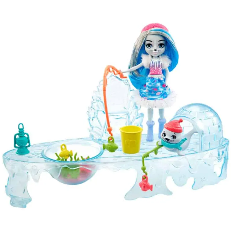 Enchantimals Iglo Ice Fishing Playset> Speelsets